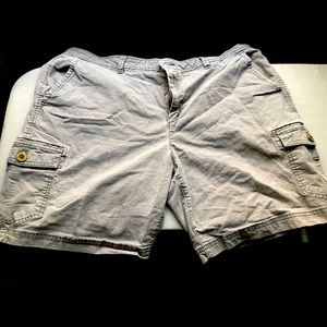 2 pair of Women’s rip stop cargo shorts